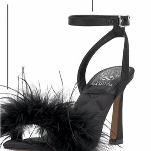 Vince Camuto Penely Black Sandals Size 8.5